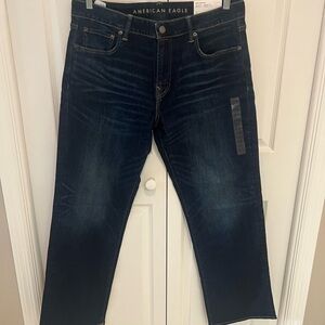 American Eagle Classic Men's Deep Blue Bootcut Jeans